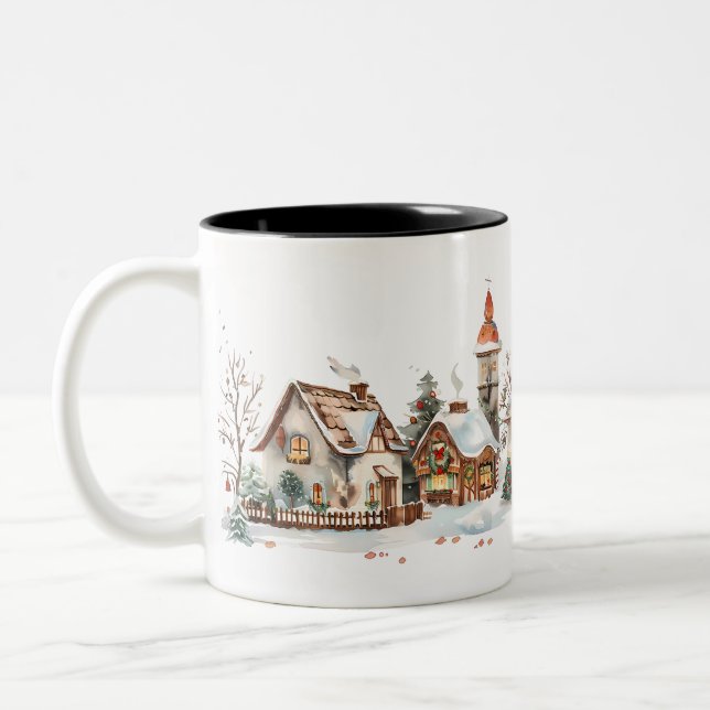 Taza Bicolor Tasse 2 Couleurs  Christmas