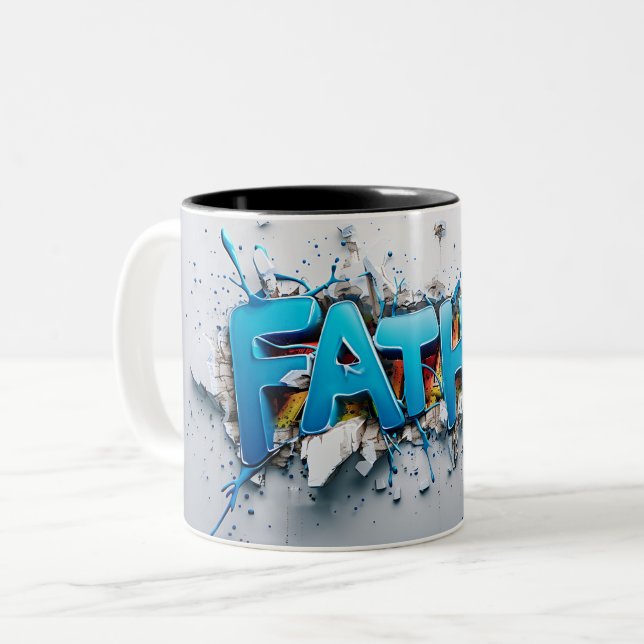 Taza Bicolor Tasse 2 Couleurs Father (Anverso izquierdo)