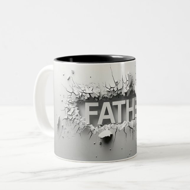 Taza Bicolor Tasse 2 Couleurs Father (Anverso izquierdo)