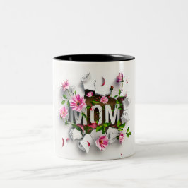 Taza Bicolor Tasse 2 Couleurs Gift for Mom for Mother's Day or