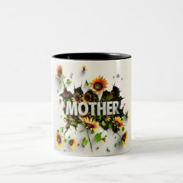 Taza Bicolor Tasse 2 Couleurs Gift for Mom for Mother's Day or
