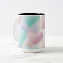 Taza Bicolor Tasse 2 Couleurs Personalized Valentine Coffee Mug