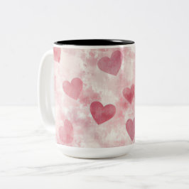 Taza Bicolor Tasse 2 Couleurs Personalized Valentine Coffee Mug