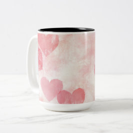 Taza Bicolor Tasse 2 Couleurs Personalized Valentine Coffee Mug