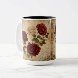 Taza Bicolor Tasse 2 Couleurs Personalized Valentine Coffee Mug