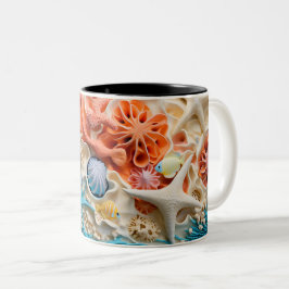 Taza Bicolor Tasse 2 Couleurs Under the sea Mug, Ocean Vibes Dr
