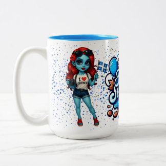 Taza Bicolor Tasse à café | Bonne St-Jean