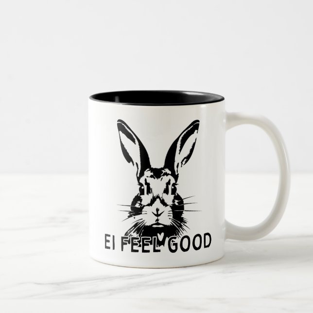 Taza Bicolor Tasse "Ei feel good" (Derecha)