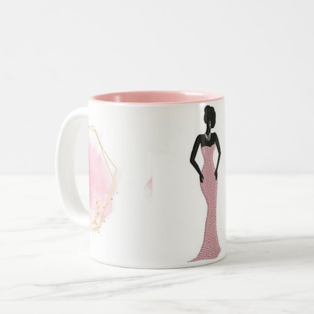 Taza Bicolor Tasse élégante (Anverso izquierdo)