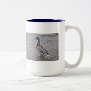 Taza Bicolor Tasse lustige Ente: diviértete