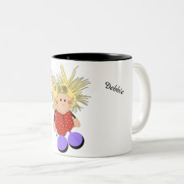 Taza Bicolor Tasse "My little witch"