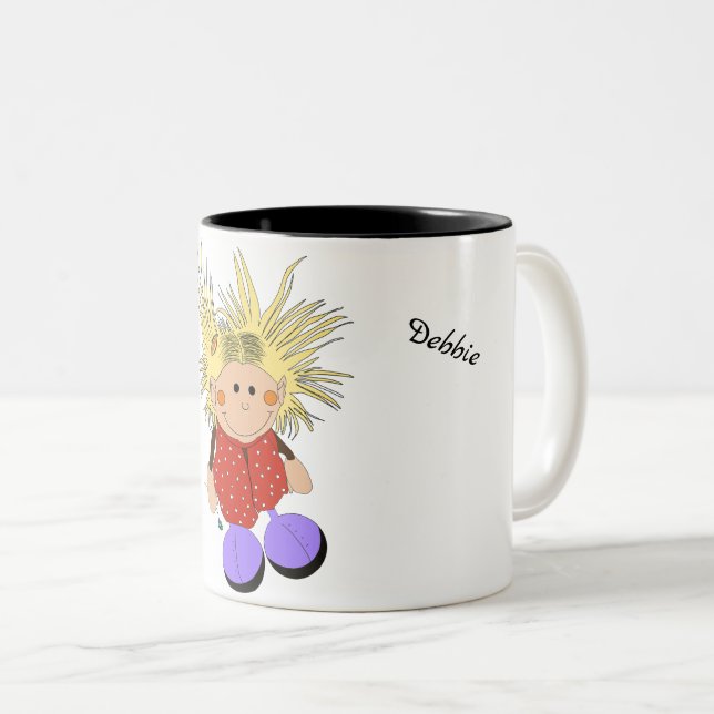 Taza Bicolor Tasse "My little witch" (Anverso derecho)