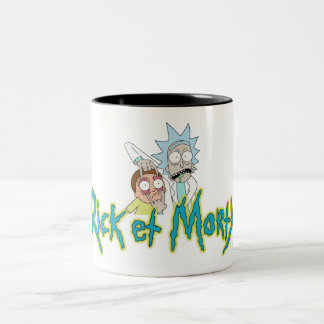 Taza Bicolor Tasse Rick and Morty