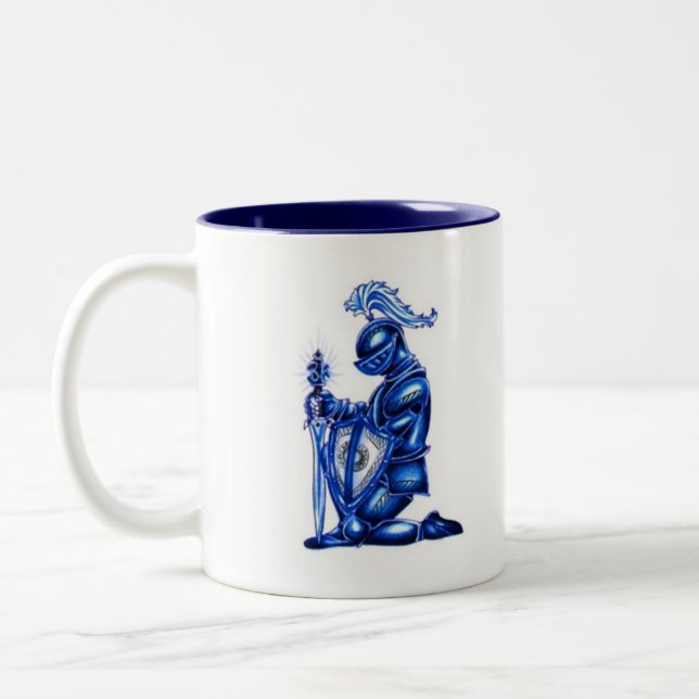 Taza Bicolor Tattoo Mug de la policía (Izquierda)
