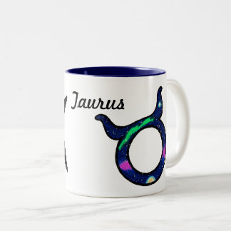 Taza Bicolor Tauro. Ziqpu