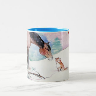 Taza Bicolor "Taza de la reunión Nevado"