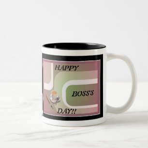 Taza Bicolor ¡Taza del día de Boss!!