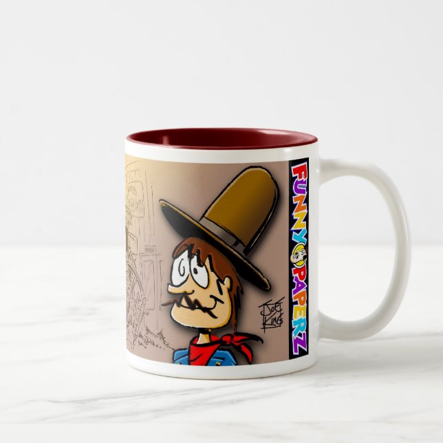 Taza Bicolor TAZA: "Etapa pasada del oeste " (Derecha)
