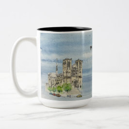 Taza Bicolor Taza: Joanna volando y Catedral de Grace