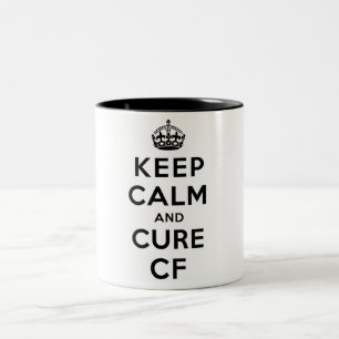 Taza Bicolor TAZA: Mantenga los CF tranquilos y de la curación