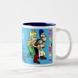 Taza Bicolor TAZA: "Pescador "