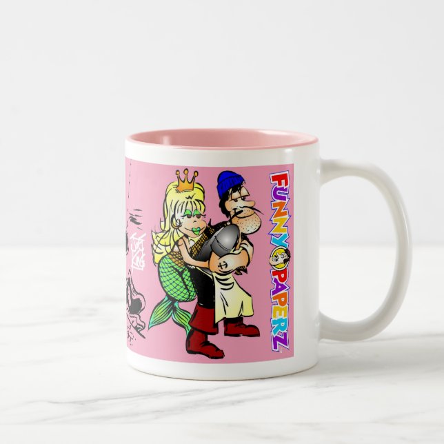 Taza Bicolor TAZA: "Sirena " (Derecha)