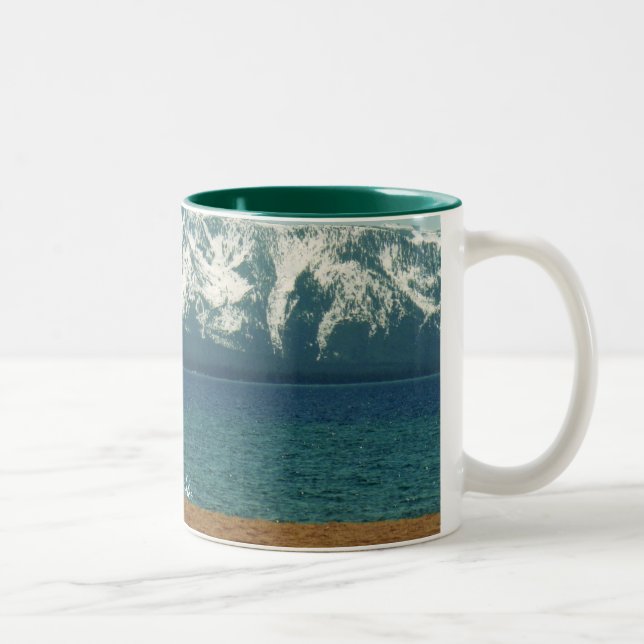Taza Bicolor Taza/taza del lago Tahoe (Derecha)