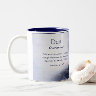 Taza Bicolor Taza, zurdo, Don