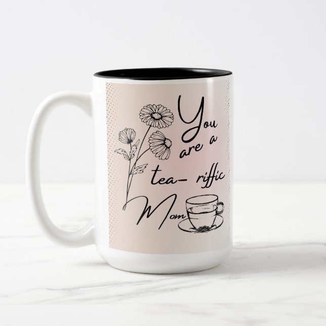 Taza Bicolor tazón, cumpleaños (Izquierda)