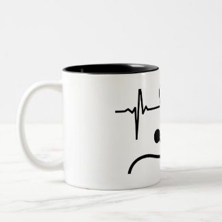 Taza Bicolor tazón de café de los médicos