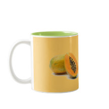 tazón de café personalizado PAPAYA