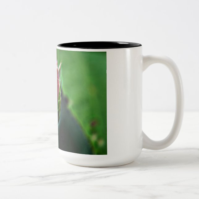 Taza Bicolor tazón de café Rosa (Derecha)