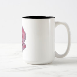Taza Bicolor tazón de café Rosa