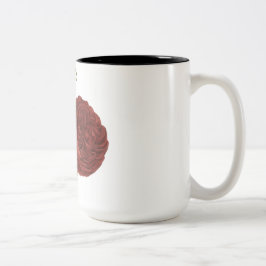 Taza Bicolor tazón de café Rosa