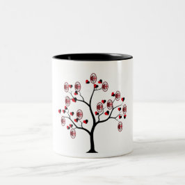 Taza Bicolor Tazza Milan calcio