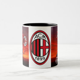 Taza Bicolor Tazza Milan calcio