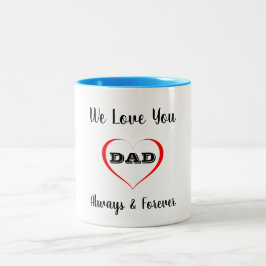 Taza Bicolor Te Ama Papá Mug
