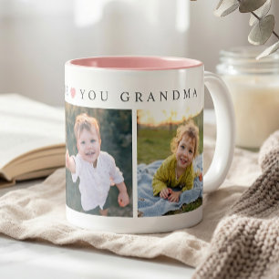 Taza Bicolor Te Amamos Abuela