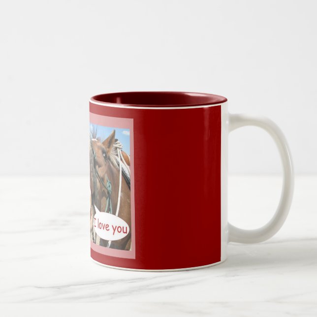 Taza Bicolor Te amo (Derecha)