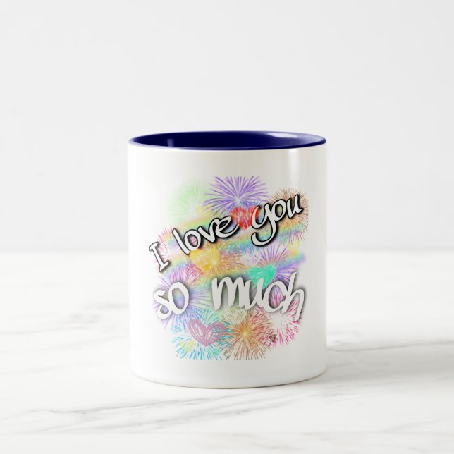 Taza Bicolor Te amo (Centro)