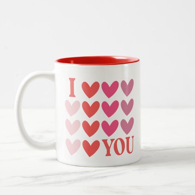 Taza Bicolor Te Amo (Izquierda)