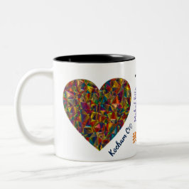 Taza Bicolor Te Amo Mug