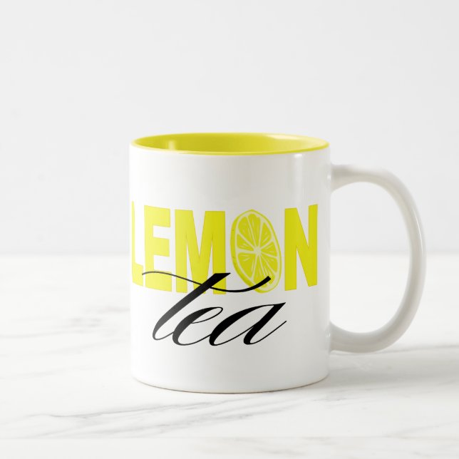 Taza Bicolor Té del limón (Derecha)