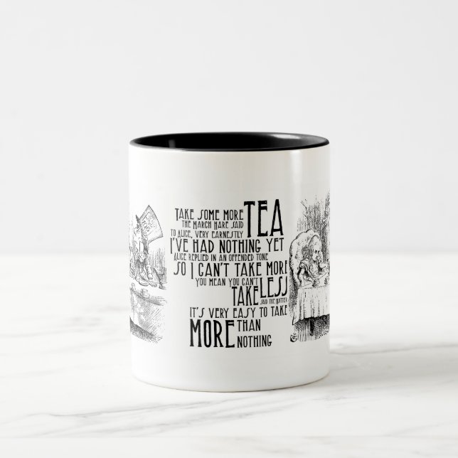 Taza Bicolor "Té enojado " (Centro)
