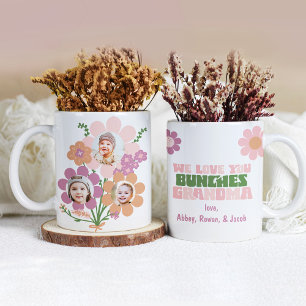 Taza Bicolor Te queremos Bungalows Abuela Regalo Personalizado
