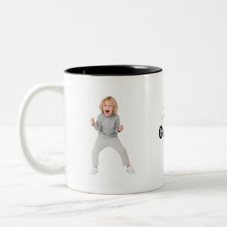 Taza Bicolor Te quiero abuelo nombre de foto personalizada