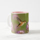Taza Bicolor Te quiero Personalizado Hummingbird Floral (Anverso izquierdo)