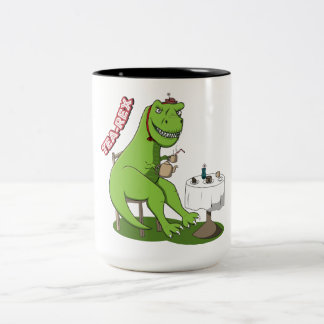 Taza Bicolor Té-Rex