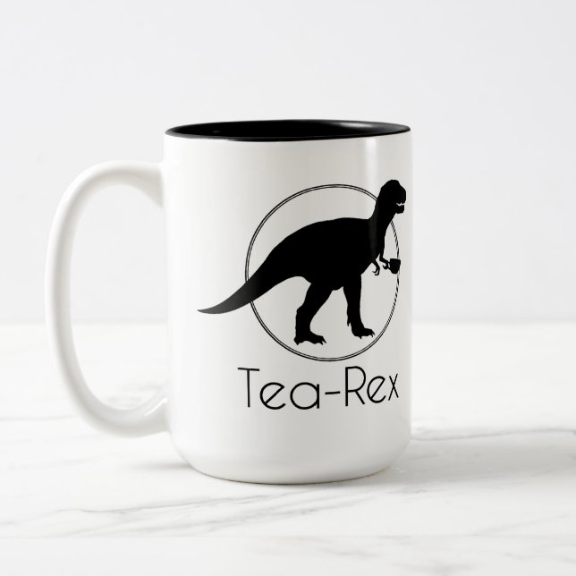 Taza Bicolor Té Rex (Izquierda)