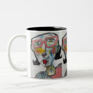 Taza Bicolor Te veo mejor 11oz Mug